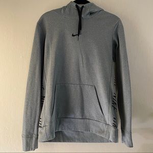 NO LONGER AVAILABLE: Nike Dri-Fit Gray Hoodie.